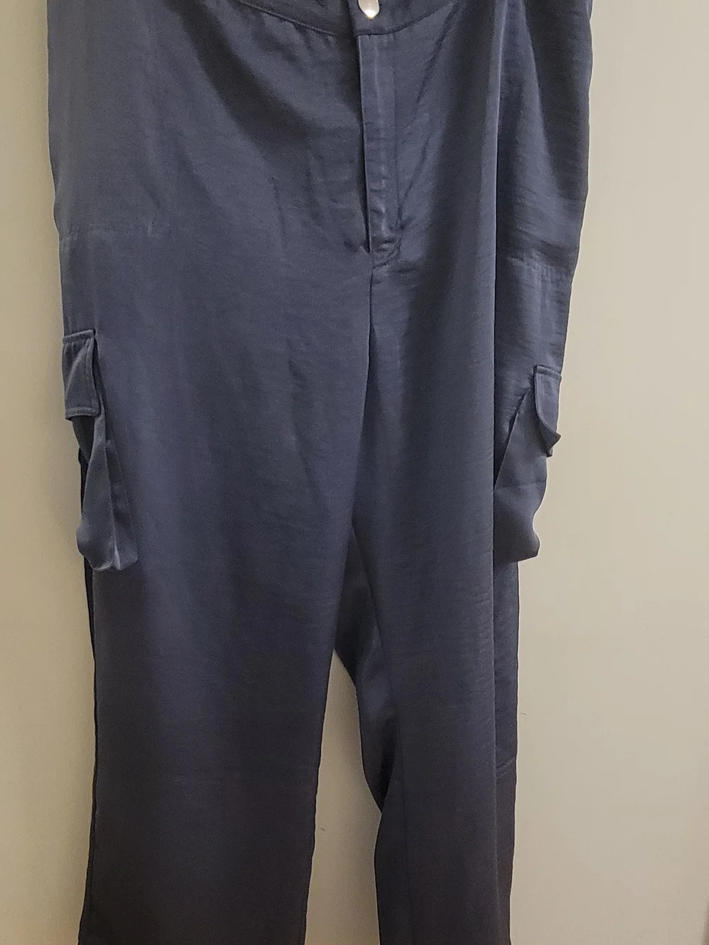 Nina Parker Plus Sequin Bomber Jacket And Matching Pants Set - Blue